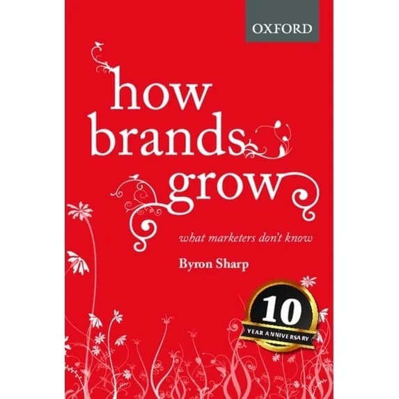 How Brands Grow by Byron Sharp book cover